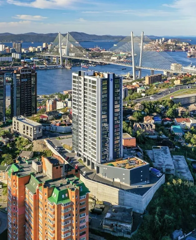 Приватная квартира в доме бизнес-класса с панорамной крышей