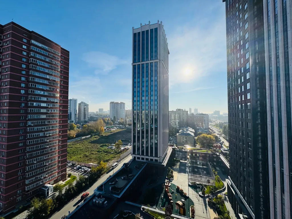 Современная квартира в новом деловом центре Новосибирска