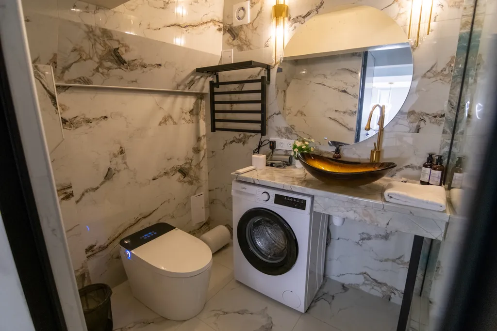 Двухэтажная квартира в стиле лофт