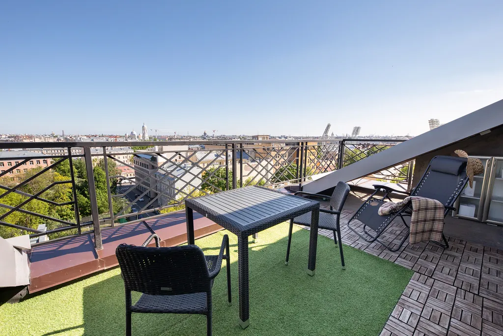 Квартира Квартира Уникальная студия с великолепной террасой’ — Санкт-Петербург