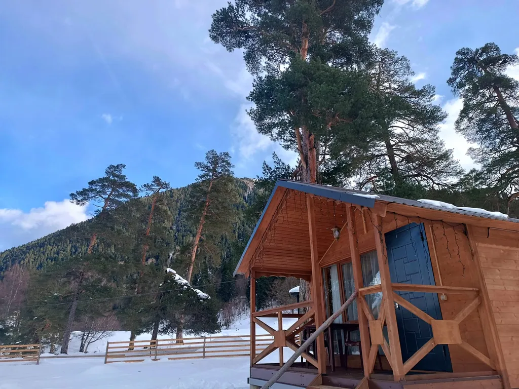 Шале с видом на горы