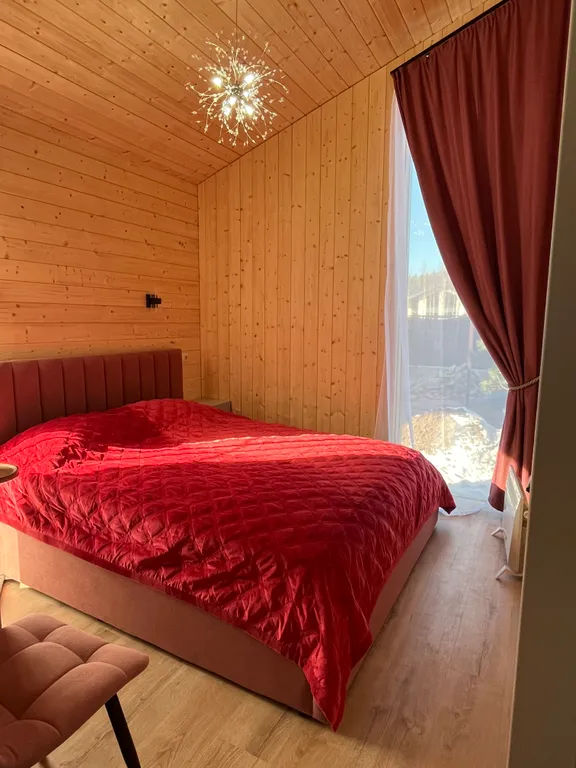 Дом у леса с баней и чаном