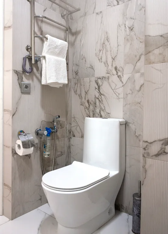 Небольшой люкс с дизайнерским интерьером и прямым видом на море