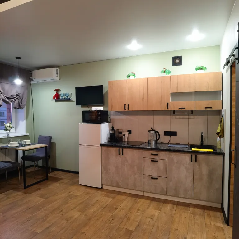 Студия в стиле Лофт с кондиционером в элитном доме