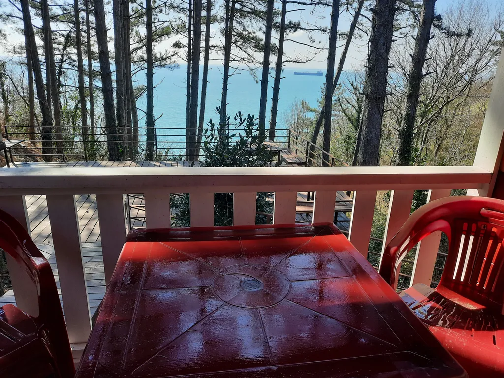 Коттедж Коттедж с изолированной спальней на берегу моря — Гизель-Дере