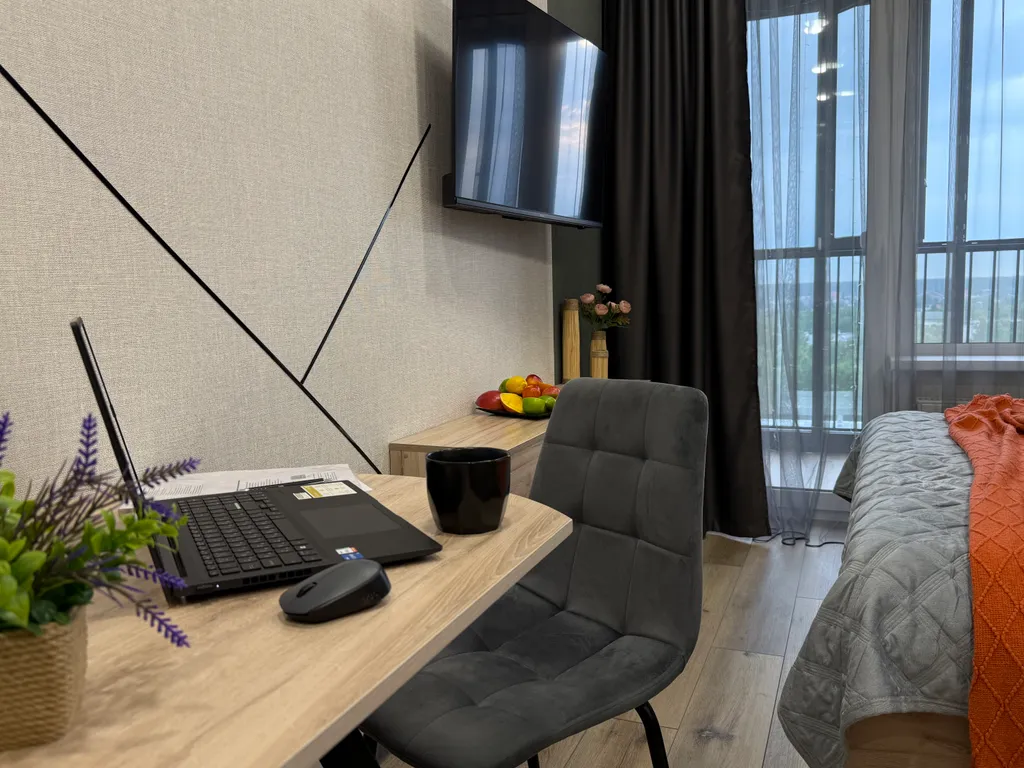 Квартира Квартира Дизайн-студия с зоной релакса и видом на ночной город — Новосибирск