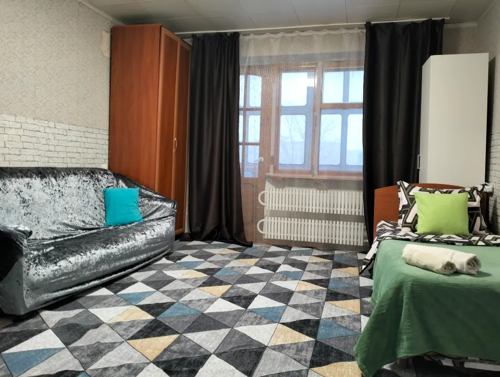 Трехкомнатная просторная квартира(7 гостей 5 спальных мест)