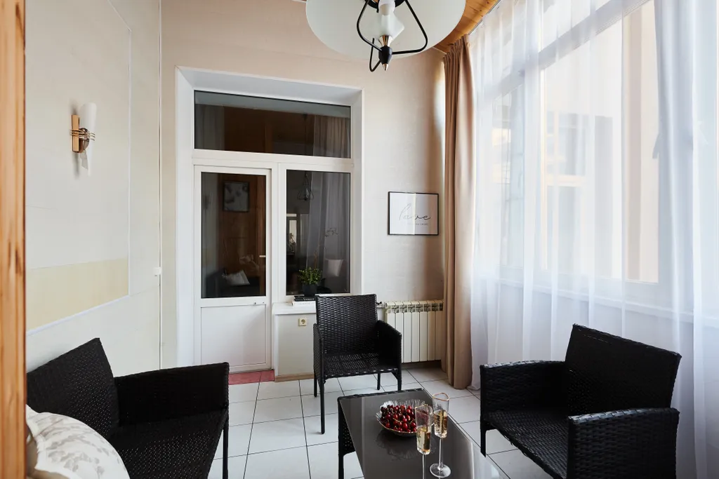 Квартира Квартира Стильная Четверка в Доме на Набережной — Москва