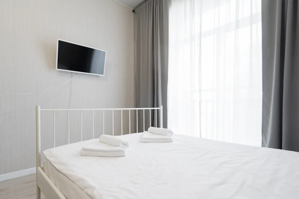 Квартира Квартира Студия в апарт-комплексе "Салют" на Звездной — Санкт-Петербург