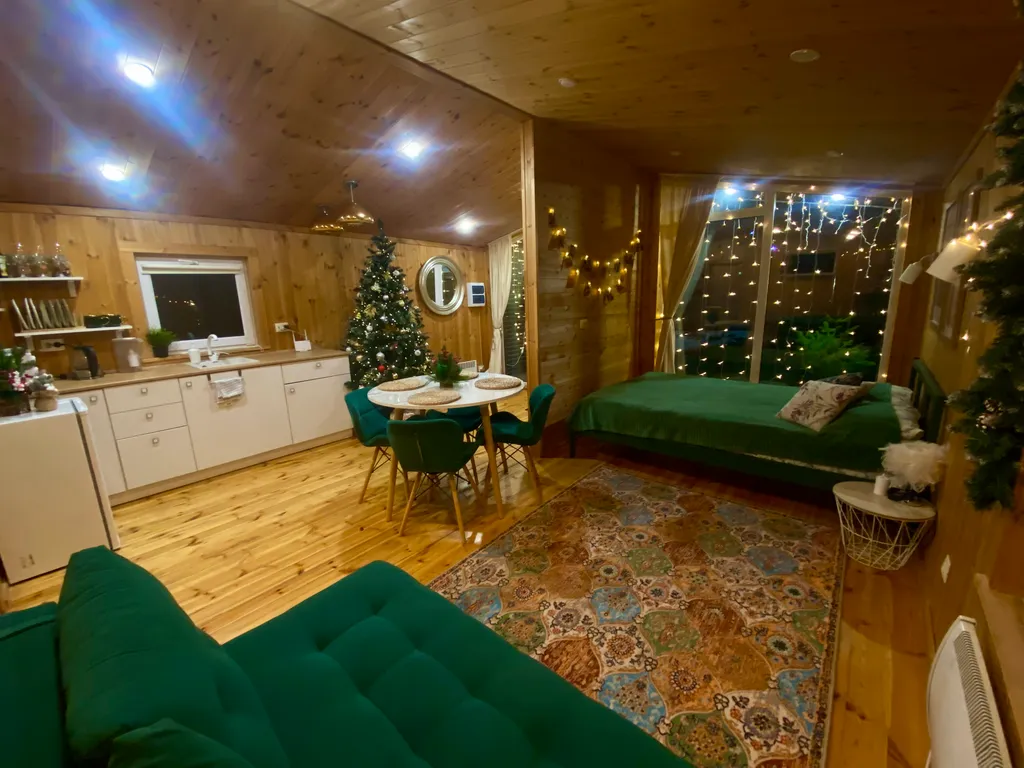 Домик с чаном и сауной