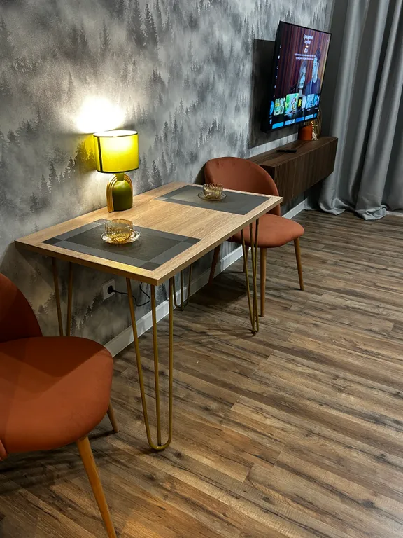 Уютная стильная студия в новом доме бизнес класса