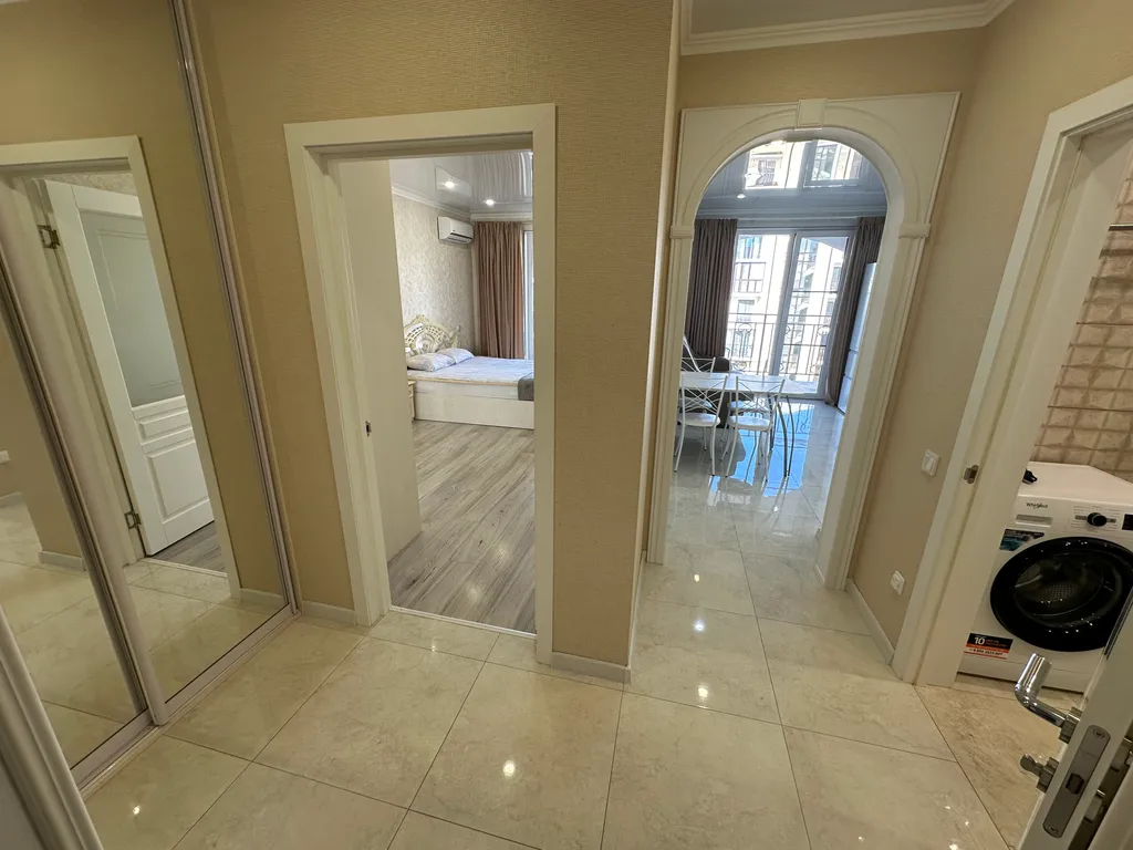 Апартаменты с видом на море у пляжа