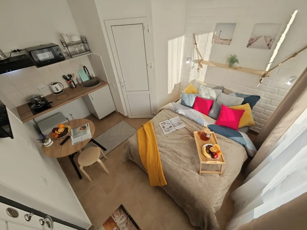 Двухместная студия с кроватью-трансформером