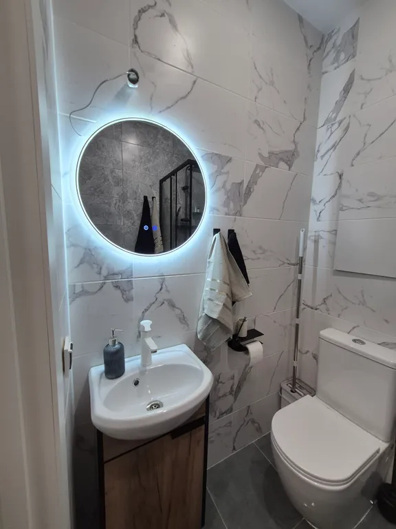 Квартира Квартира Новая уютная студия — Шушары