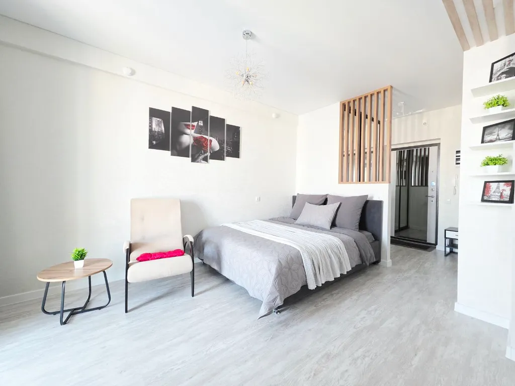 Уютная квартира в центре с шикарным видом на город