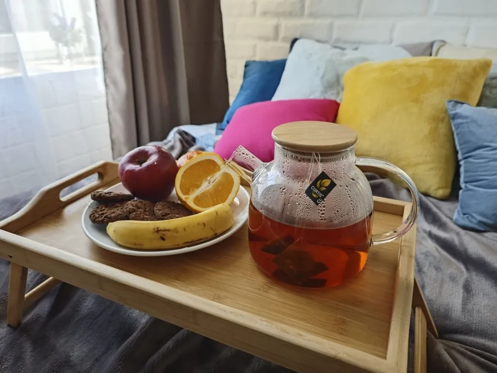 Уютная студия на двоих с кроватью-трансформером