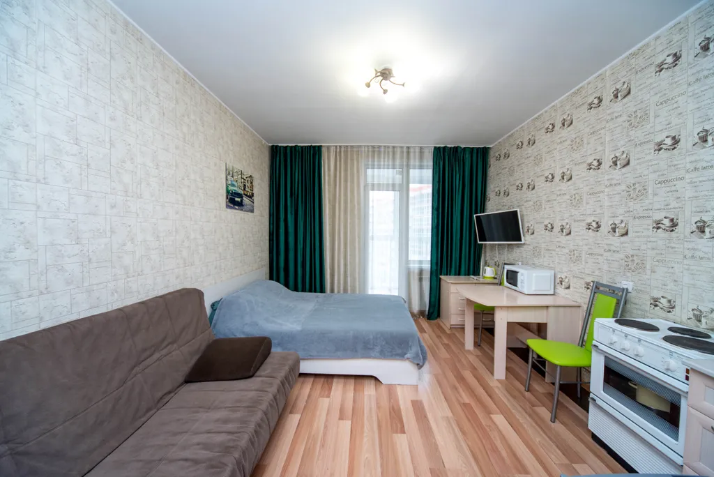Уютная студия в студгородке для 4 человек