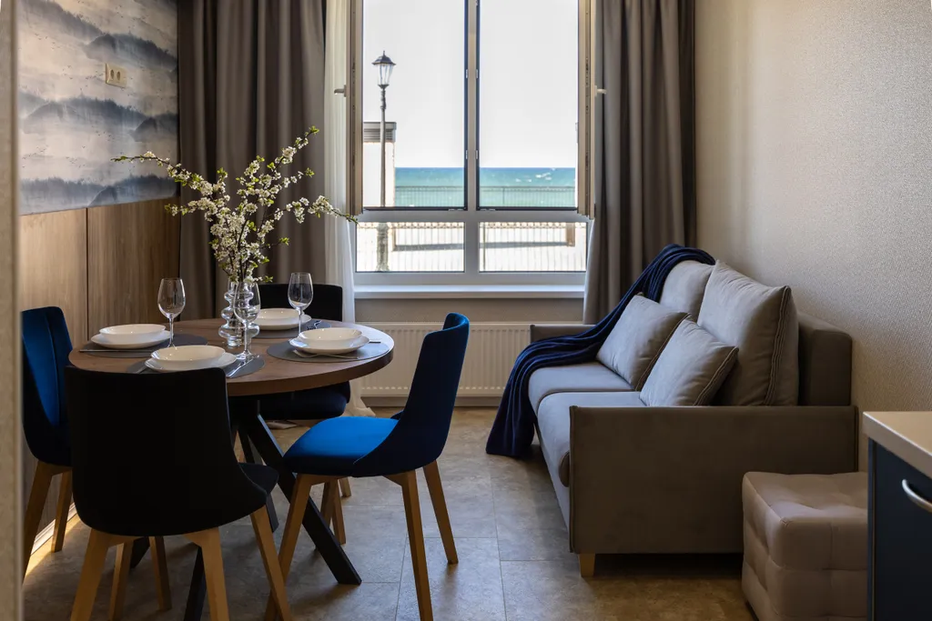 Апартамент с видом на море, 1 линия Балтийского моря