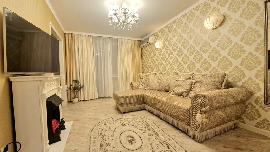 Дизайнерская двушка возле парка