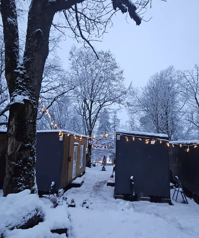 Дом на двоих с мангалом. Глэипинг Романоский хутор. Дом N4.