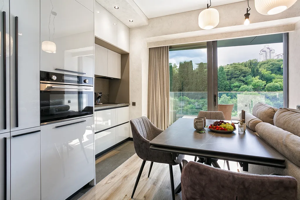 Апартамент с дизайнерским ремонтом