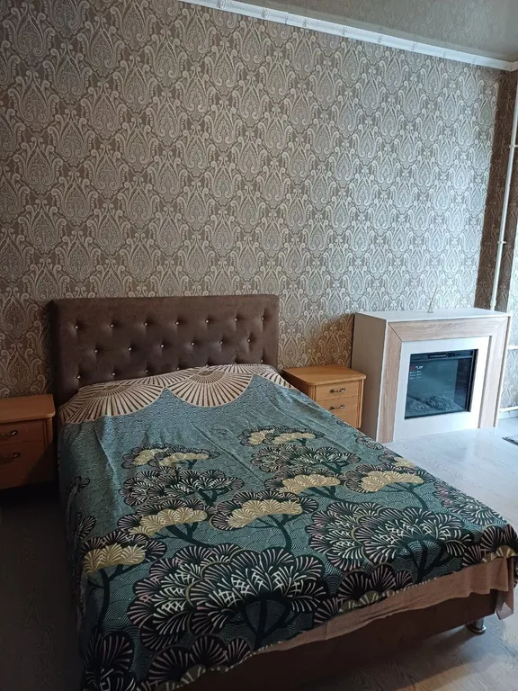 Уютная однокомнатная квартирка с камином