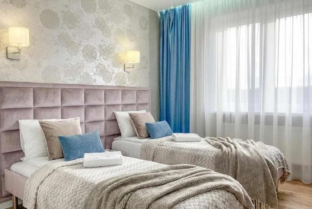 Санни Светлогорск 7 - просторные апартаменты с двумя спальнями, 7 этаж