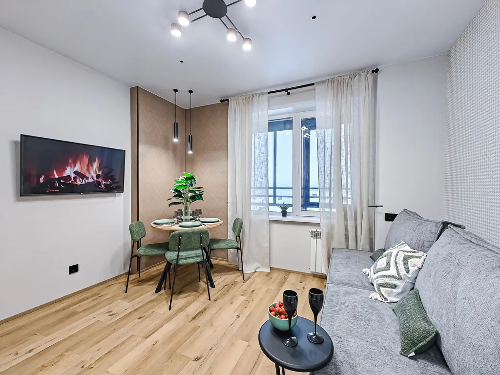 Квартира Квартира Hugge Place | с видом на Обь — Новосибирск