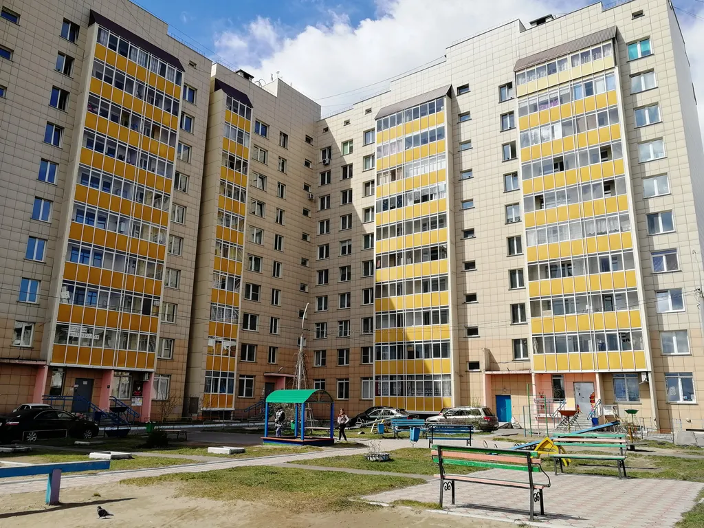 Просторная квартира с 4 отдельными спальными местами