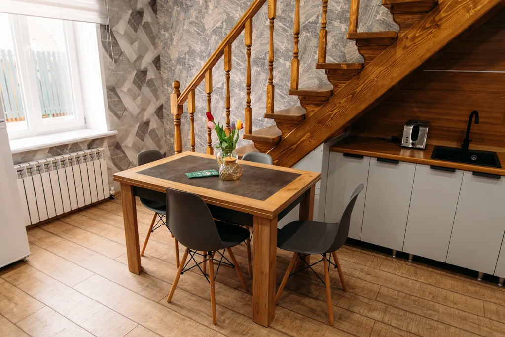 Апартаменты двухуровневые двухкомнатные с кухней (апарт 3)