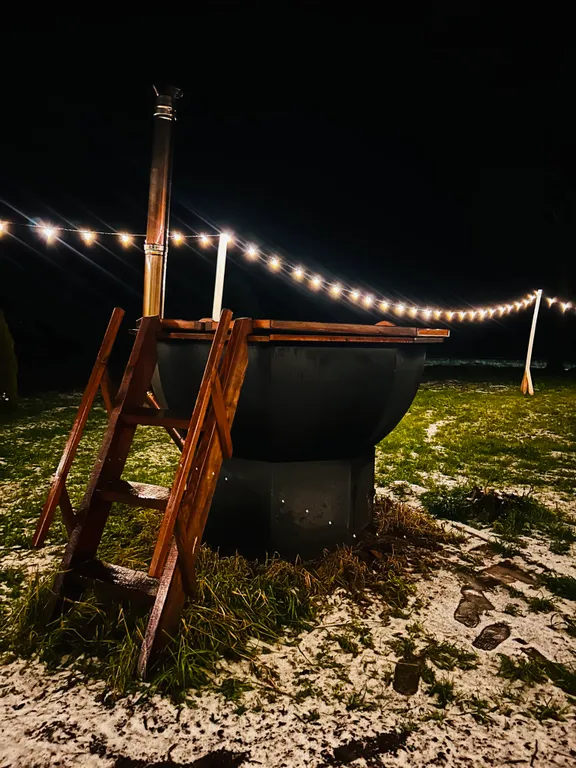 Африканский бунгало с банным чаном