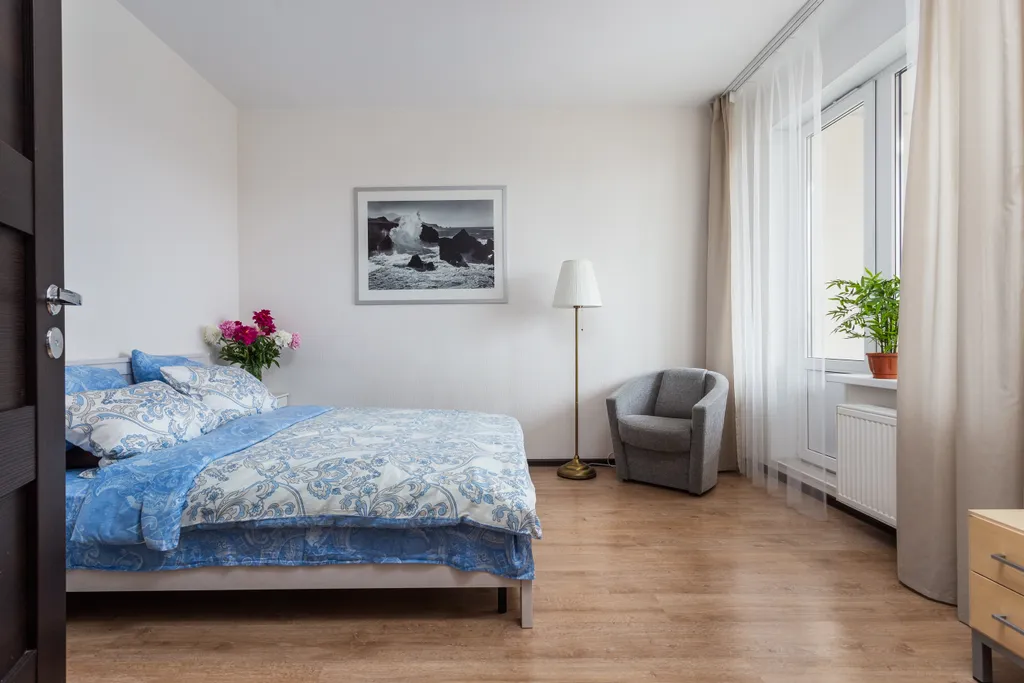 Квартира Красивая однушка у метро Девяткино — аренда посуточно в Мурино