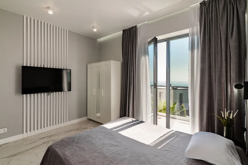 Вилла Cтар с бассейном, сауной и панорамой моря