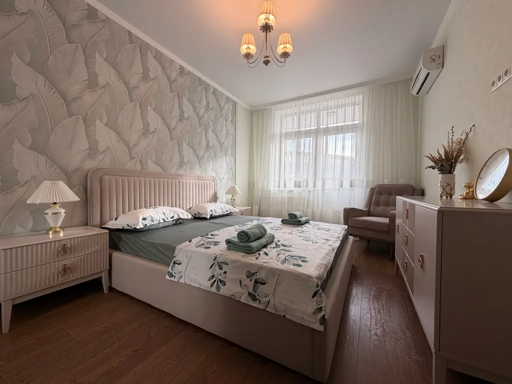 Квартира Уютная двухкомнатная квартира с видом на стадион — Краснодар