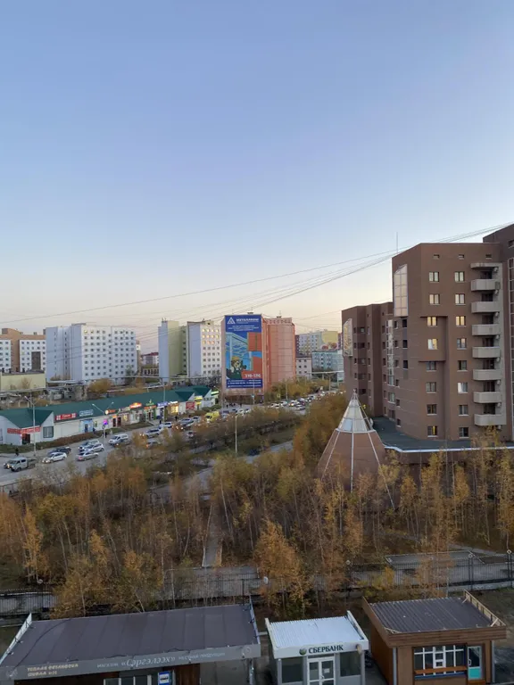 Зелёная студия в элитном доме города