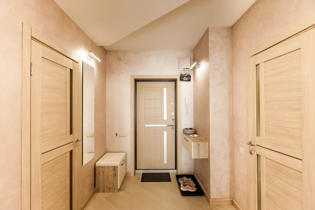 Апартаменты фиолетовый диванчик с видом на Лавру