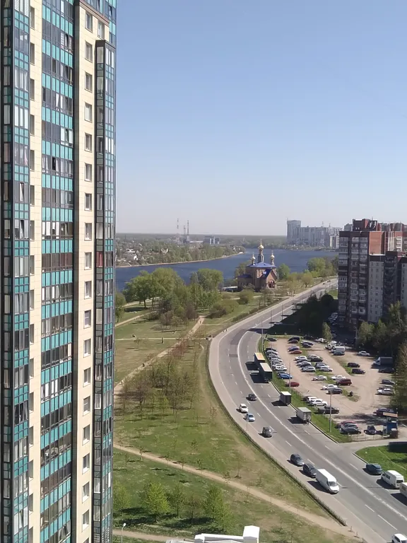 Квартира Квартира Уютная студия на Неве у метро — Санкт-Петербург
