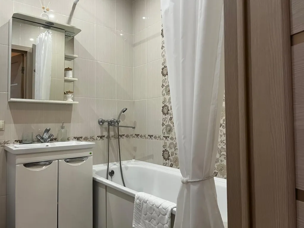 Светлая квартира с панорамным видом