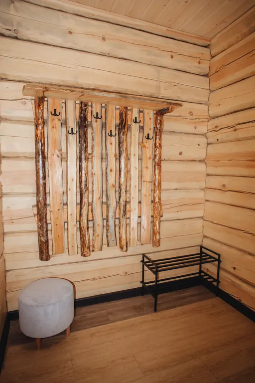 Дом с камином и панорамным видом на реку