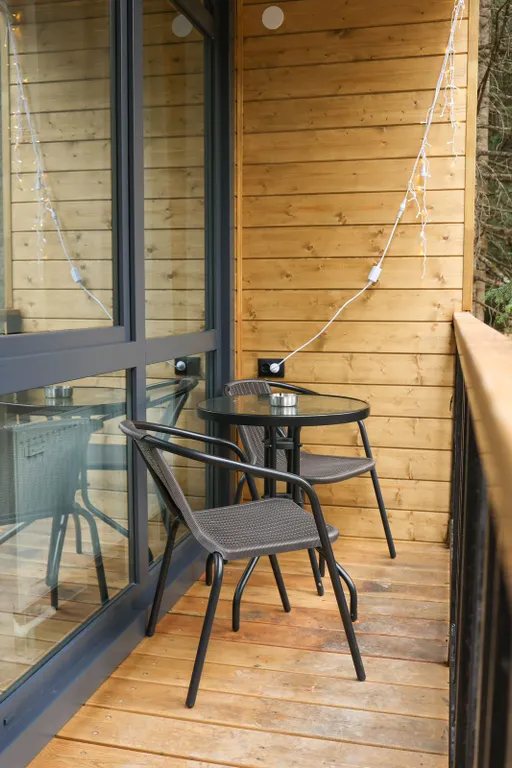 Коттедж relax с чаном и видом на хвойный лес