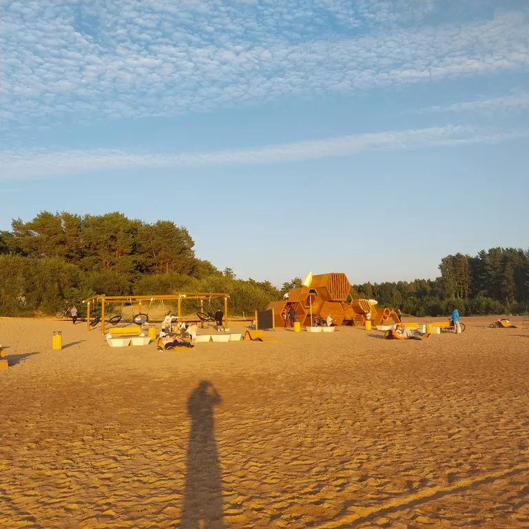 Квартира на берегу залива в комплексе Светлый мир