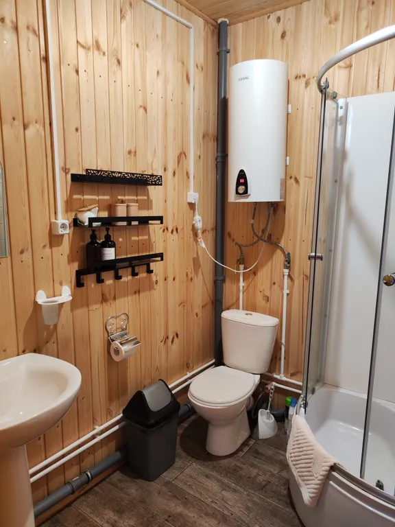 Комфортный сосновый дом