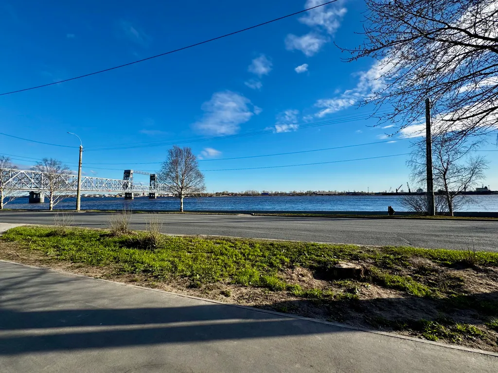 Квартира с видом на Северную Двину в центре города