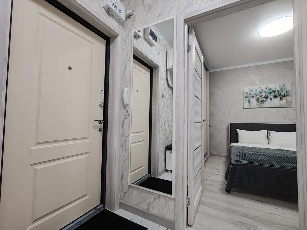 Светлая однушка в шаговой доступности от диагностического центра