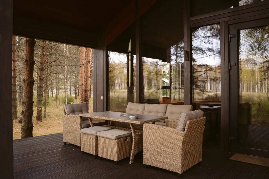 Дом Freya с камином