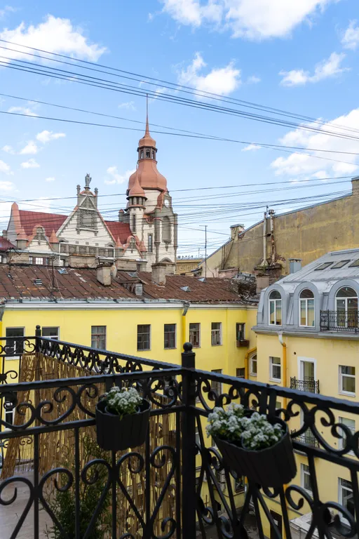 Двухуровневая мансарда в историческом центре