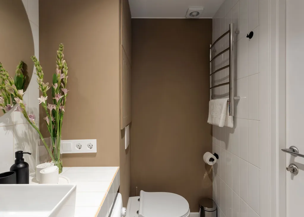 Уютная студия с дизайнерским ремонтом