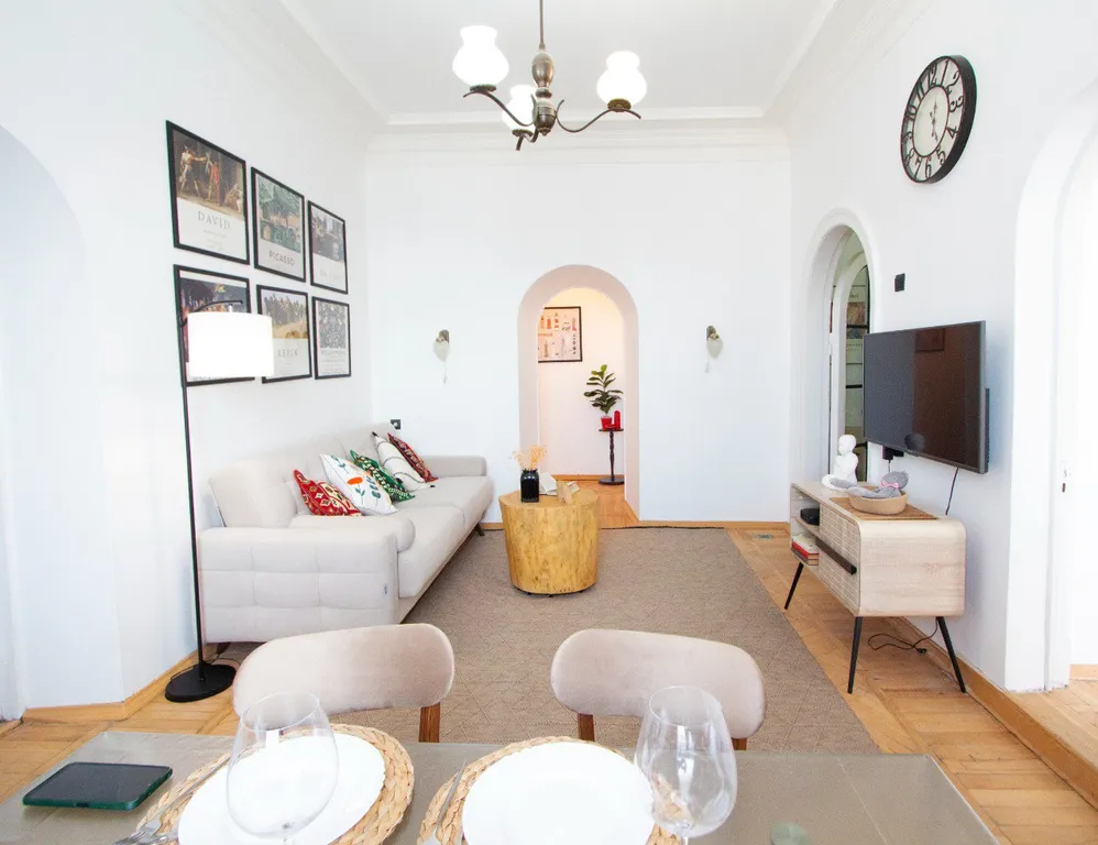 Квартира Трёхкомнатные апартаменты Dext на Тверской с красивым видом — Москва