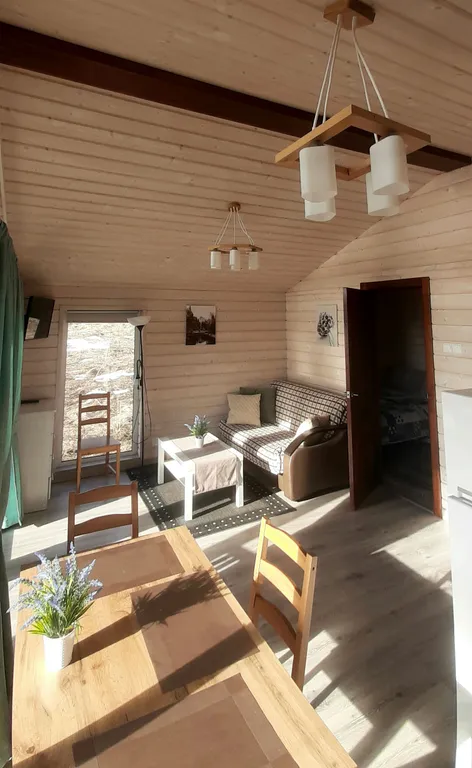 Дом с сауной с чудесным видом на озеро