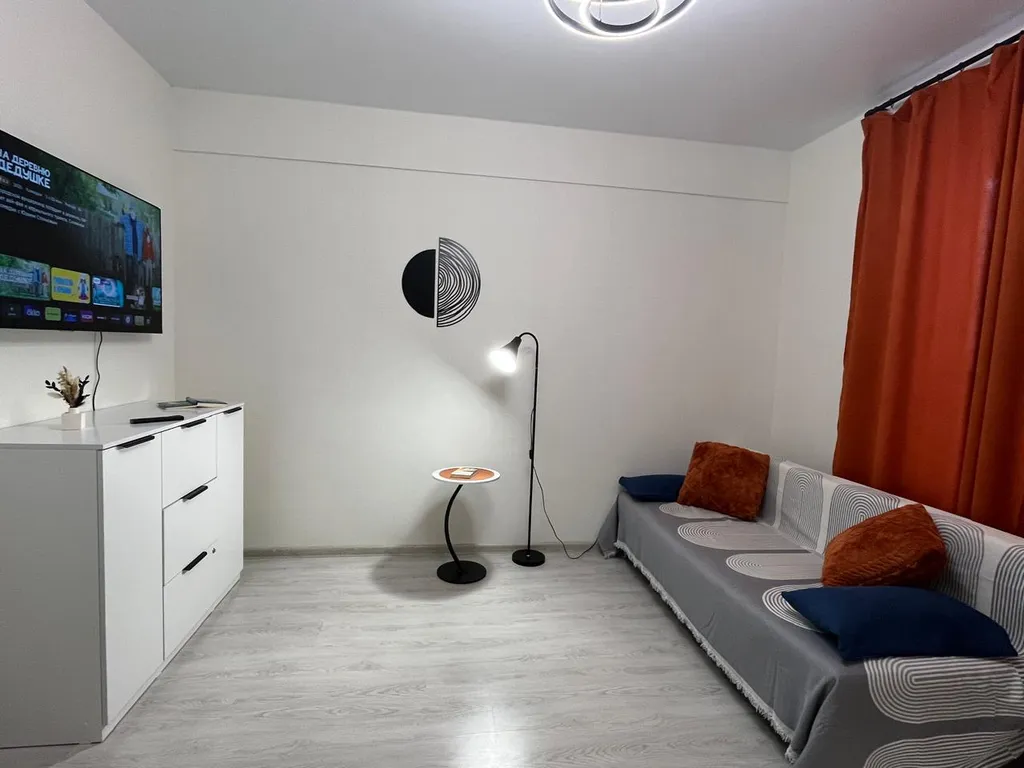 Апартаменты Терра — яркая, современная квартира с высокими потолками